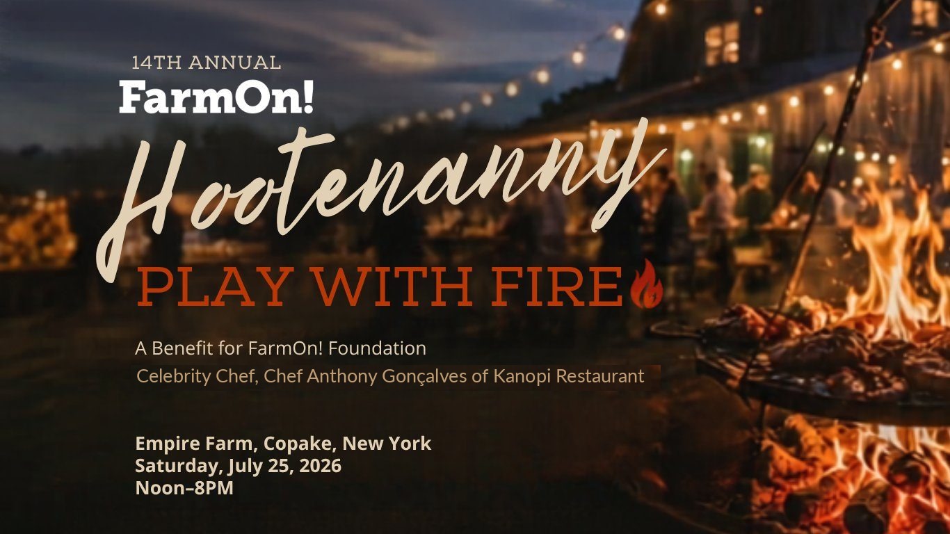 14th Annual FarmOn! Hootenanny — Play With Fire